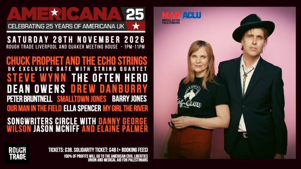 There are only 50 tickets left for Americana 25 – join us in Liverpool in November! There are only 50 tickets left for Americana 25 – join us in Liverpool in November!