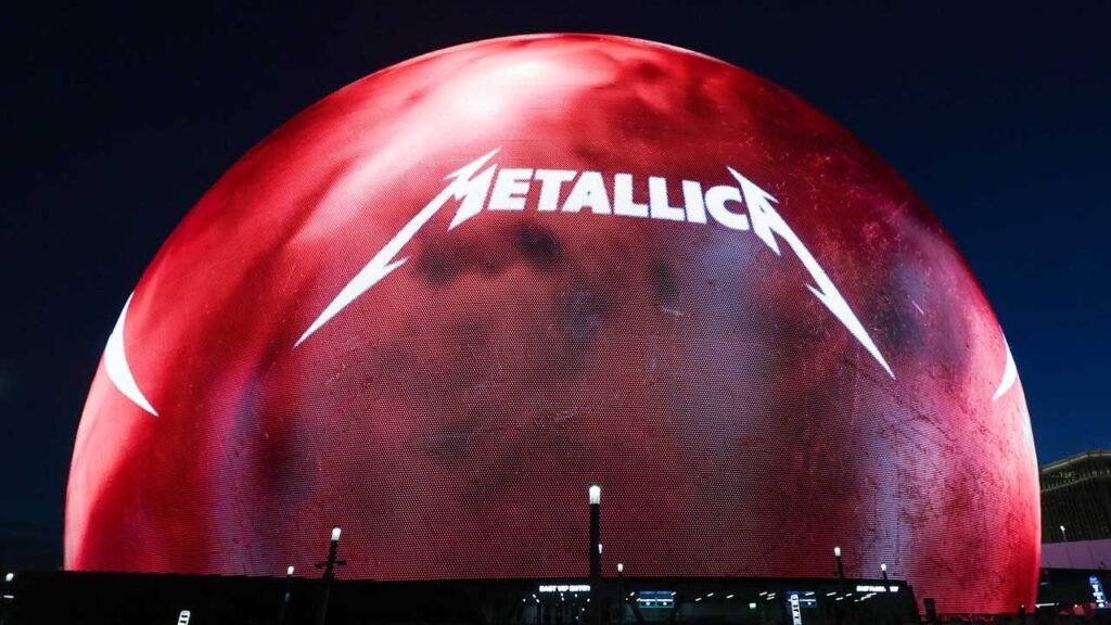Metallica kick off their epic Sphere residency with a classic setlist and retina-searing display